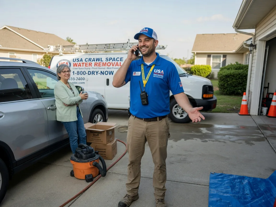 Crawl Space Water Removal Huntington, TX FAQs